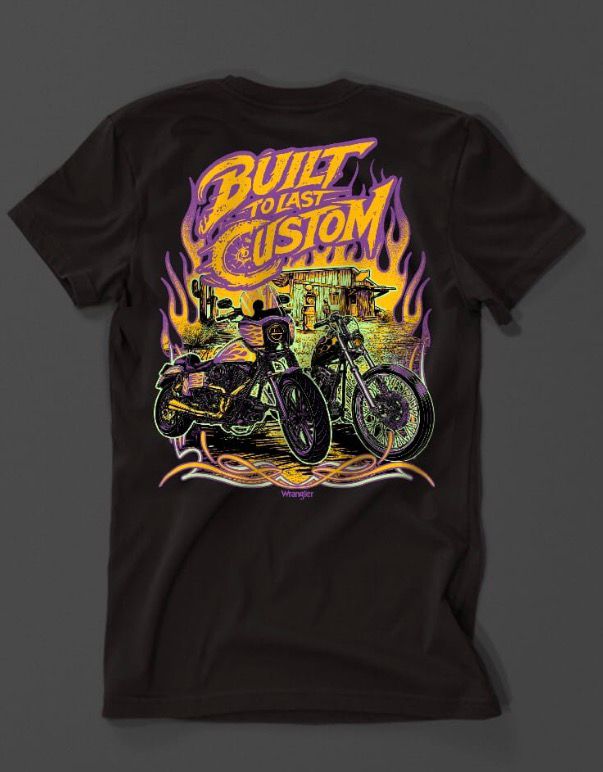 Camiseta Built Last Custom